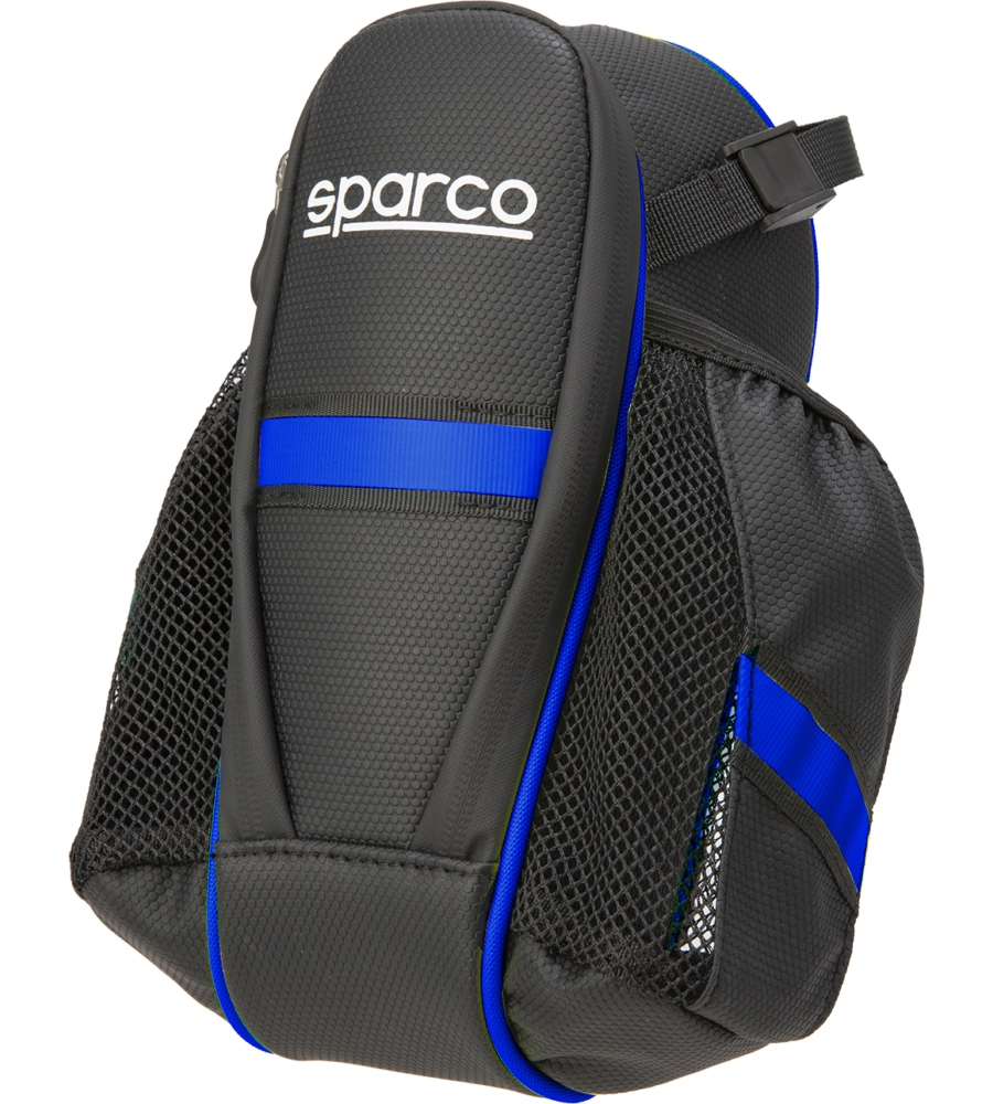 Borsa da sella per bicicletta sparco in nylon, 26x8,8x7 cm